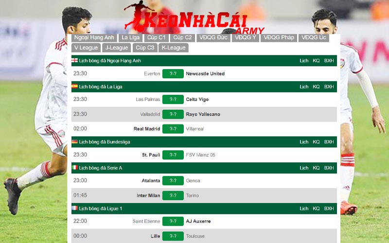 Tầm quan trọng của lịch thi đấu trong thể thao và bóng đá